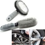 Car Tire and Ring Cleaning Brush Combo Pack 2ps