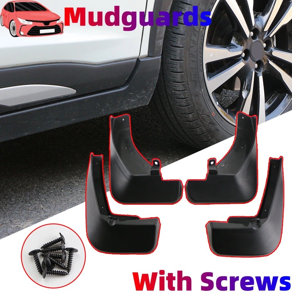 Universal Car Mudguards - 4PCS Flexible & Easy-to-Install for All Car
