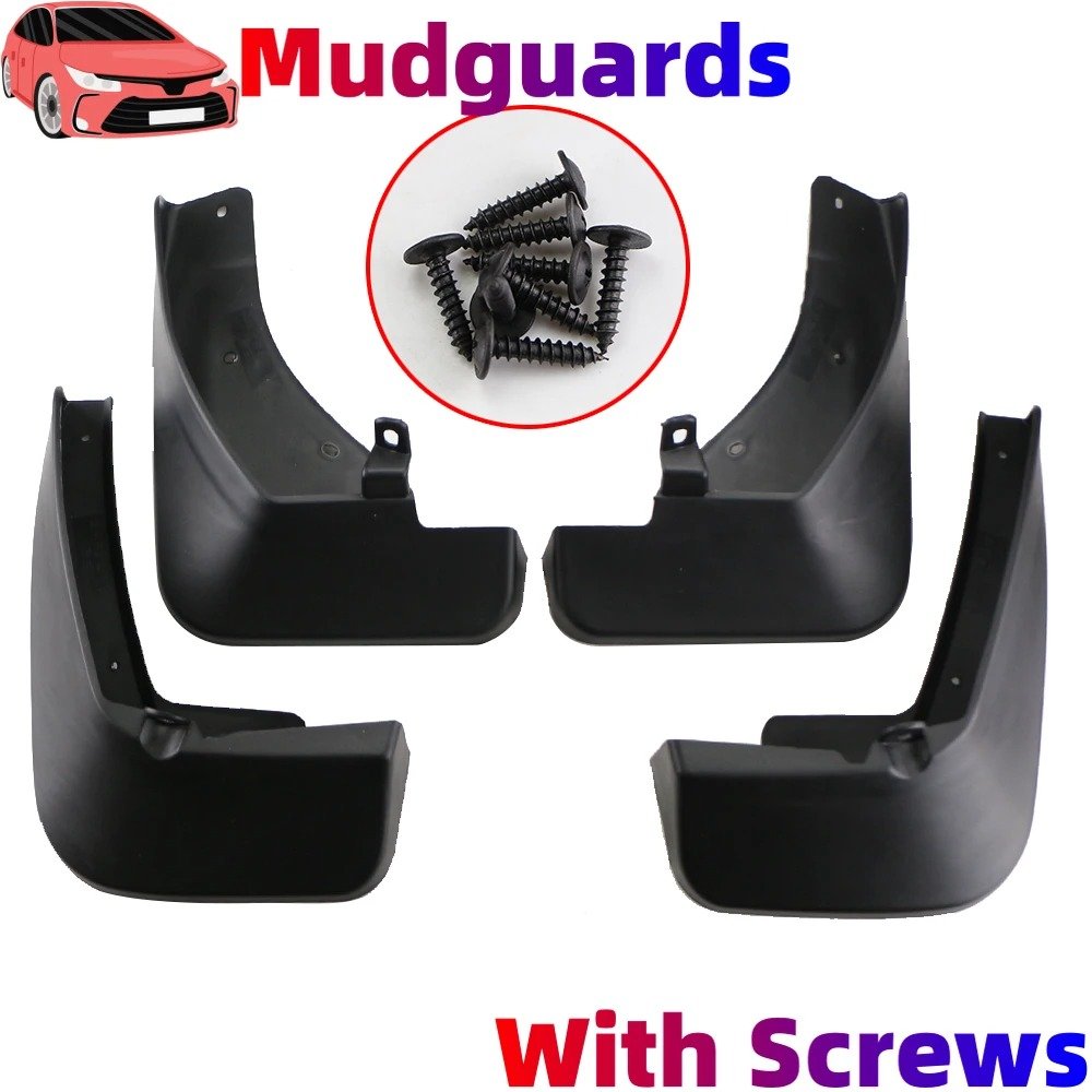 Universal Car Mudguards - 4PCS Flexible & Easy-to-Install for All Car