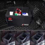 Car Trunk Organizer Car Trunk Storage Box TRD Portable Organizer
