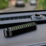 Car Parking Phone Number Card Night Glowing Sign To Stop Car Car Accessory Must Haves Parking Gadgets Car Stop