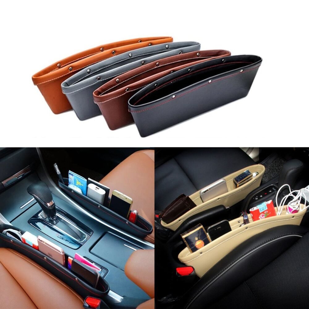 Car Seat Pocket Catcher Car Seat Gap Filler Organizer Car Seat Pocket Holder Organizes