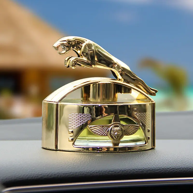 Flying Golden Jaguar Car Perfume Ornaments Leopard Car Perfume Seat Car Perfume Aromatherapy Success