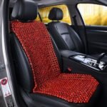 Natural Wooden Car Bead Seat Cushion Truck Chair Cushion for Summer Stress Free All Day 1-Ps