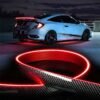 Car Universal Rear Wing Spoiler Light Flexible