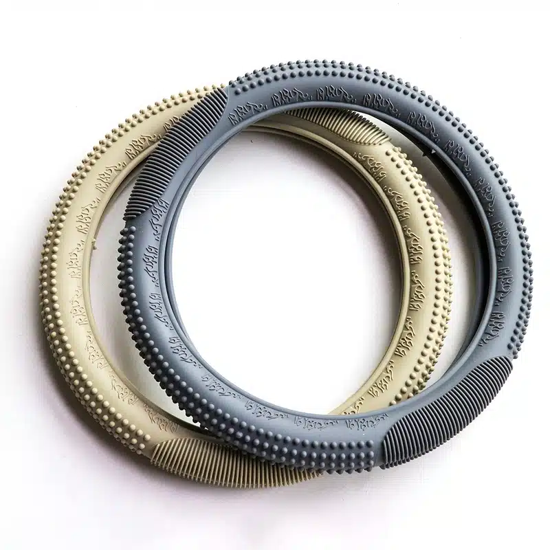 Premium Car Silicone Steering Cover – Universal Fit & Easy to Install