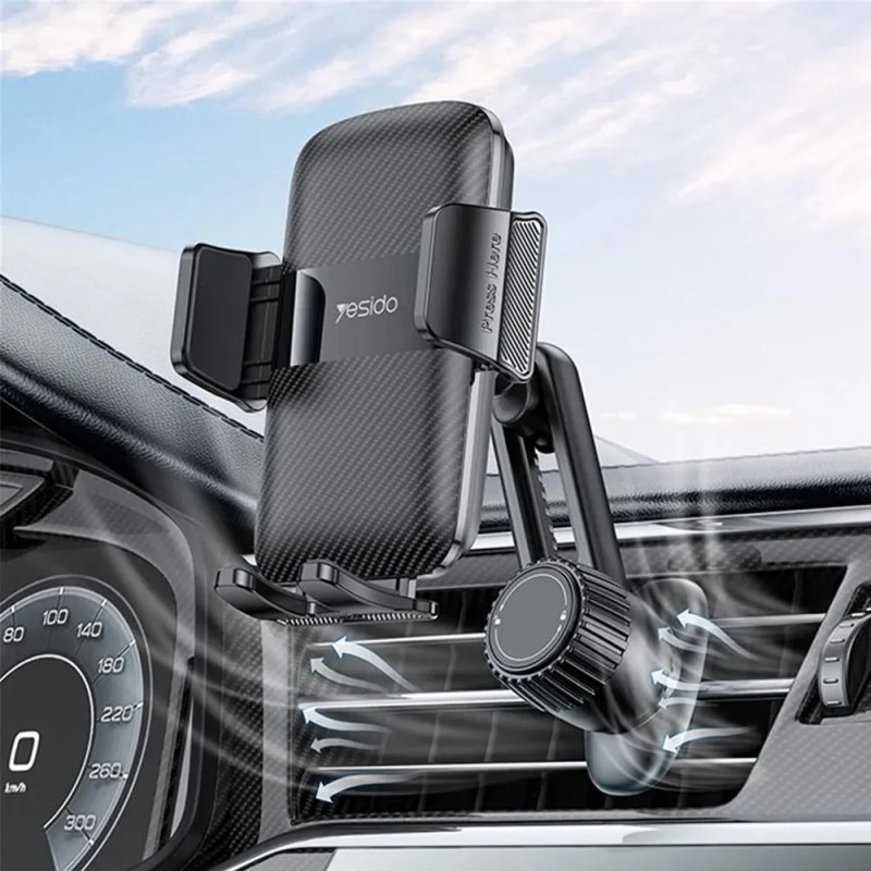 Yesido Car Air Vent mobile holder Universal Car Air Vent Bracket Gravity Linkage