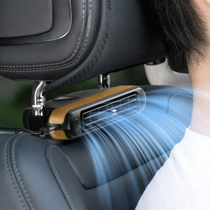 1PCS Refrigeration Car Fan Stay Cool and Comfortable While Driving Lighter Port v12 Fan