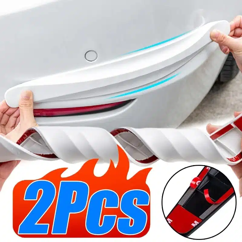 Car Bumper Protector Rubber Stickers, Anti-Scratch Sticker