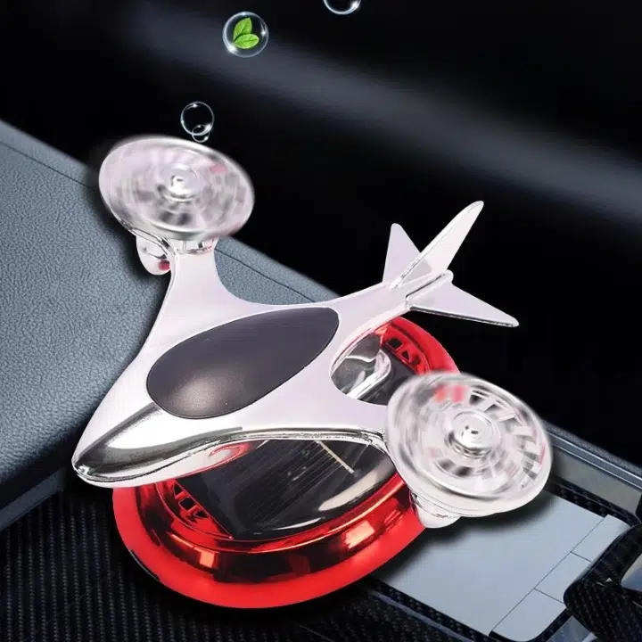 Car Dashboard Perfume Fighter Fragrance Solar Helicopter Air Freshener
