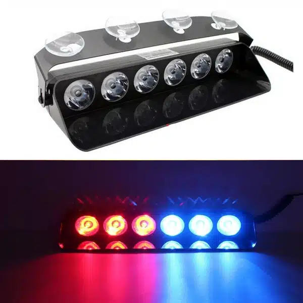 Car Dashboard VIP Light LED  Warning Light  Stylish Police Light for Car Interior