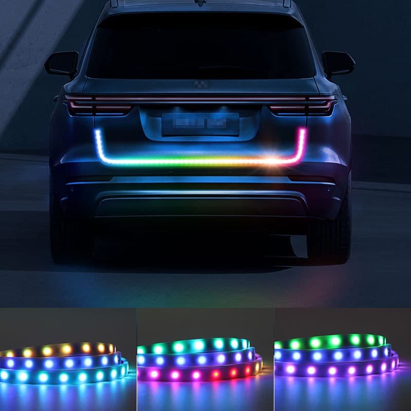 Car LED brake lights Tail Box Lamp Multi-Mode Color Fusion