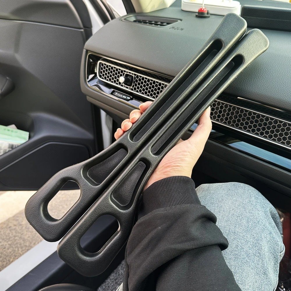 Dual Car Seat Gap Filler & Mobile Holder – Organize Your Ride 2PCS