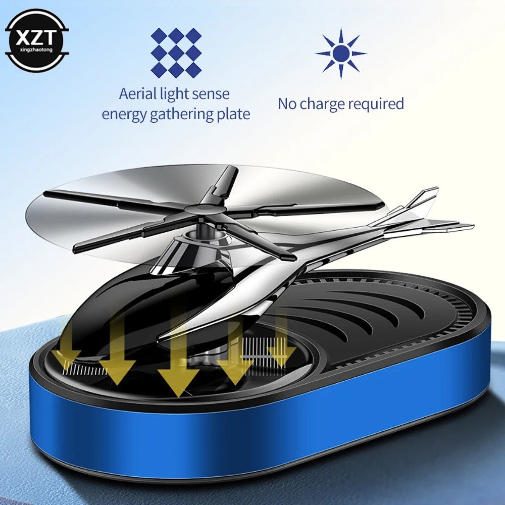 Car Solar Helicopter Perfume – Stylish Dashboard Freshener