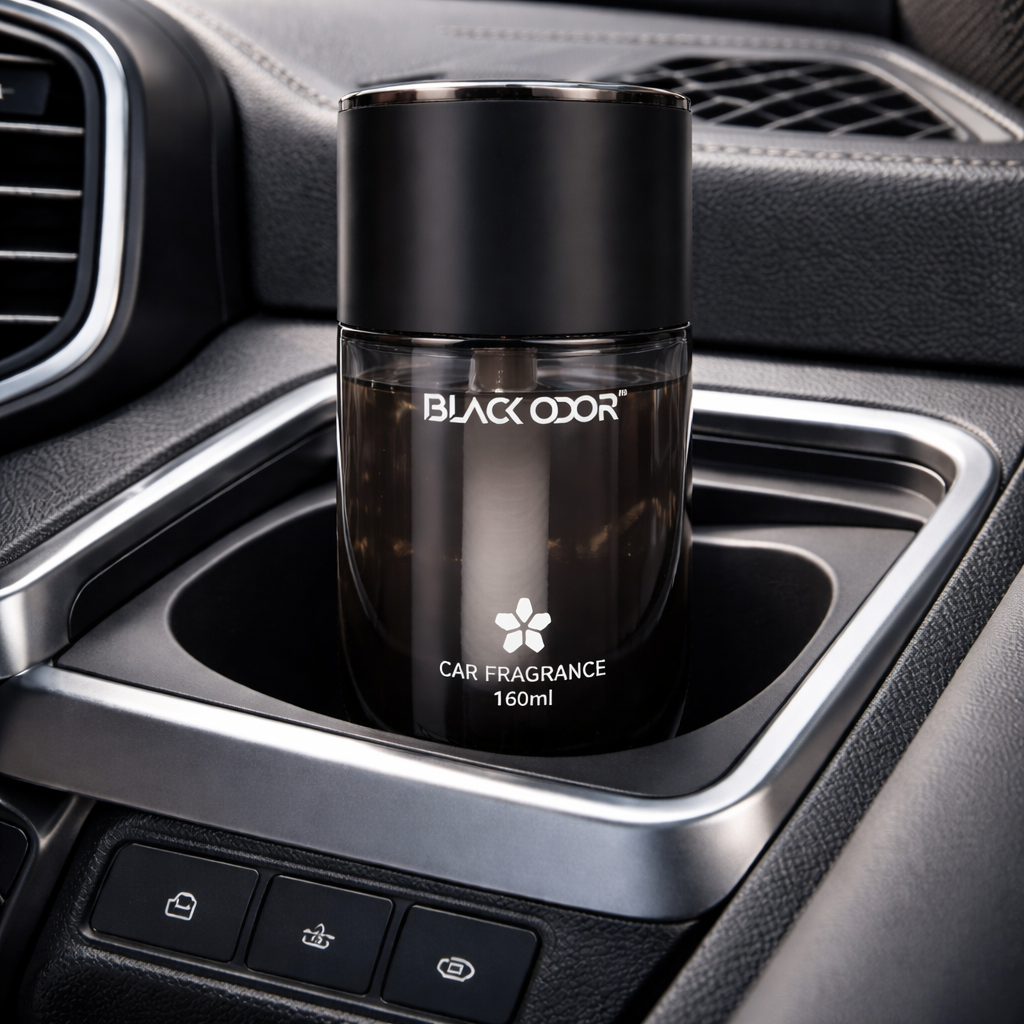 Black Odor Scent 160 ML Luxurious Five-Star Hotel Fragrance for Your Car, Home, and Office - (Original)