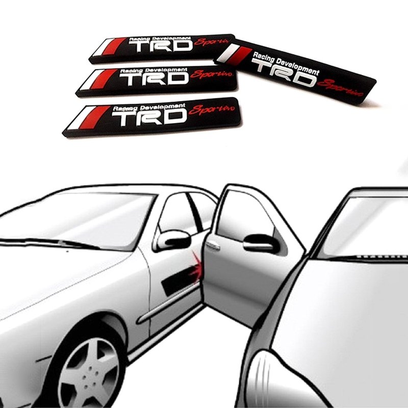 TRD Door Guard Car Door Scratch ProtectorCar Door Edge Guard
