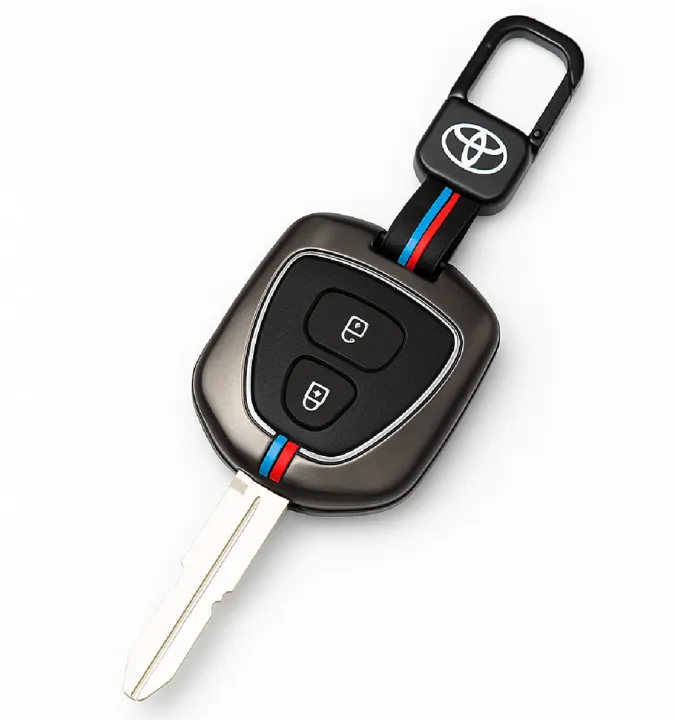 Toyota Axio Metal Key Cover – Sleek, Strong and Secure Fit